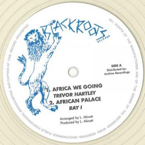 

10inch Record TREVOR HARTLEY / BLACK ROOTS PLAYER - Africa We Going (Coloured Vinyl) / AR10012 Black Roots UK 1981 UK Reggae, Ska & Dub