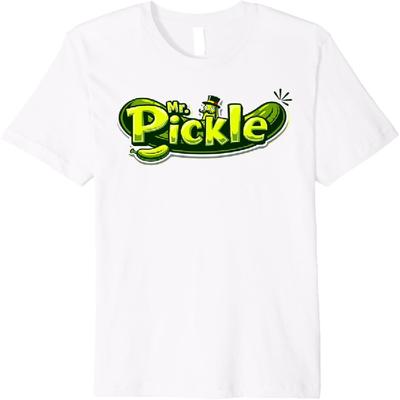 Tričko Mr Pickle Okurky Hravé a Zábavné Grafické Okurka Prémiové Tričko