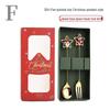 Cross-border Christmas Santa Claus Spoon Set – Cute Cartoon Coffee & Dessert Spoons, Perfect Christmas Gift.