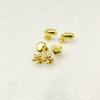 Simple commuter fashion niche design mini stud earrings women's titanium steel ear plug versatile temperament ear jewelry