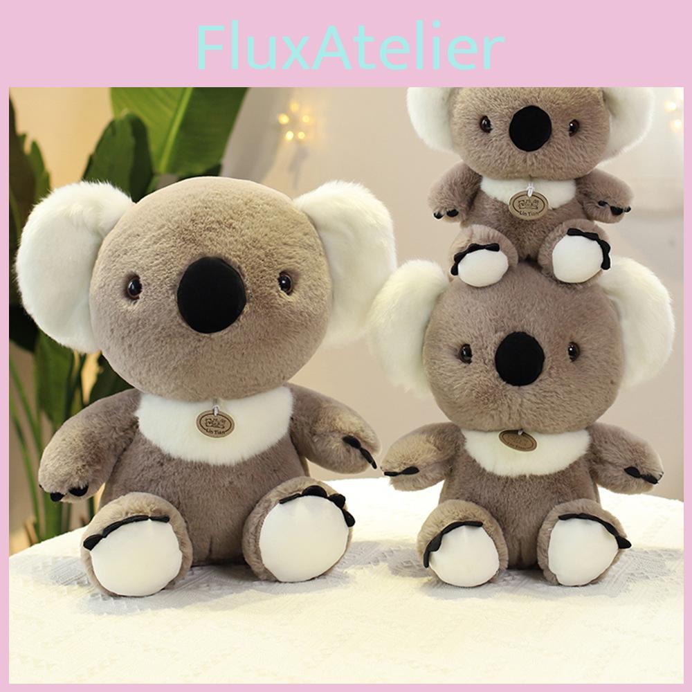 Adorable Koala Plush Toy Sitting Pose Cuddly Cartoon Doll Girls Kid Holiday Gift