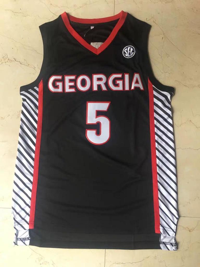 Edwards 5 Vintage Red & White Jersey | Embroidered Hip Hop Basketball Tank | Training & Casual Wear