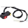 Off-Road Vehicle Ignition Start/Stop Switch for ATV, Dune Buggy, Karting; Modifiable for Headlight and Horn.
