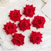 50/100Pcs Artificial Flower Wedding Decor Christmas Wreath Silk Rose Diy Home Vase Outdoor Garden Wall Diy Gift Candy Scrapbook