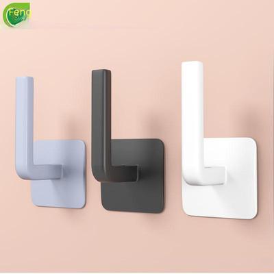 Punch-Free L-Shaped Adhesive Hook - Multifunctional Wall Hook for Kitchen Storage