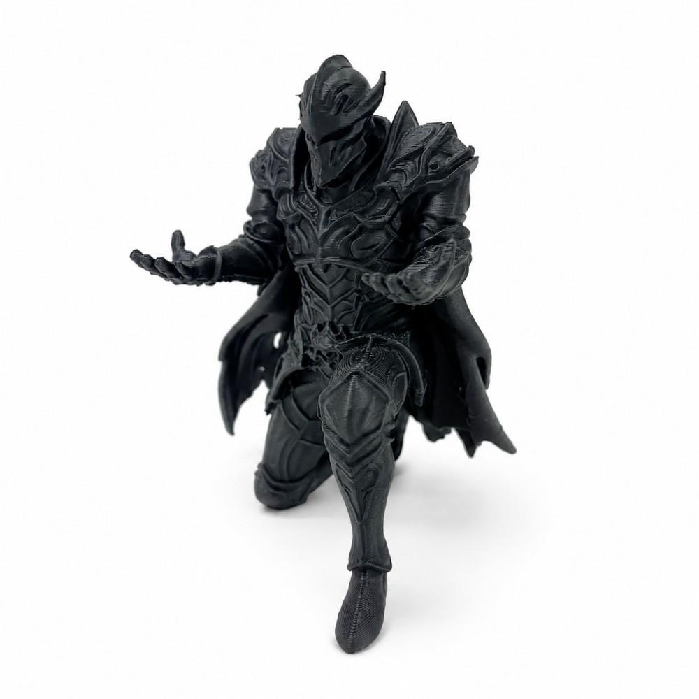 3D Printed Warrior Pen Stand Multi-functional Knight Statue Knight Pen Holder Office Decor StyleE
