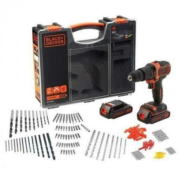 Ударный шуруповёрт Black & Decker BDCHD18