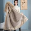 Cappotto Parker da Donna di Media Lunghezza Imbottito in Cotone, Giacca Imbottita in Cotone, Giacca Invernale Imbottita in Velluto, Giacca con Collo in Pelliccia