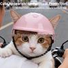 Neuer pinker Haustier-Motorradhelm für Hunde und Katzen