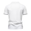 Sommer Neues Hirsch Besticktes POLO Herren Revers V-Ausschnitt Poloshirt