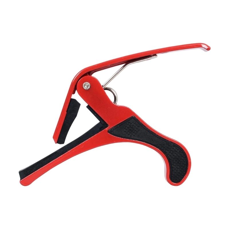 Portable 6-String Guitar Tunings Clamp Light Weight Quickly Release Capo for Guitars, Ukulele, Bass, Mandolin, Banjo