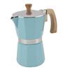 Moka Pot 300ml Easy Operation Preserves Flavors Classic Italian Mocha Pot for 6 Cups Blue