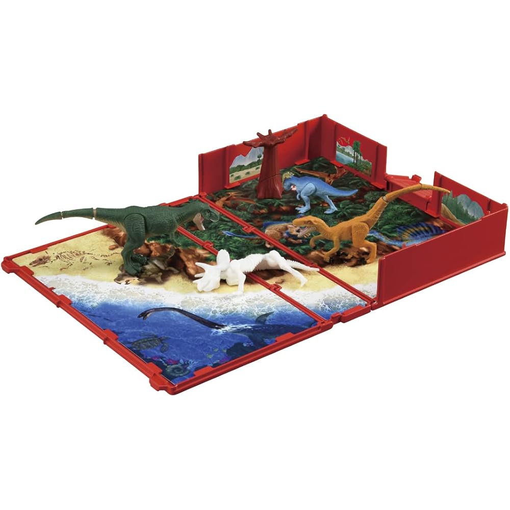 

Takara Tomy Ania Dinosaur Encyclopedia Land Dominators Set Toy for Ages 3 and Up