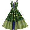 Hexenkleid Damen Winifred Sanderson Mary Sarah Schwester Cosplay Kostüm Erwachsener Klassisches Kleid