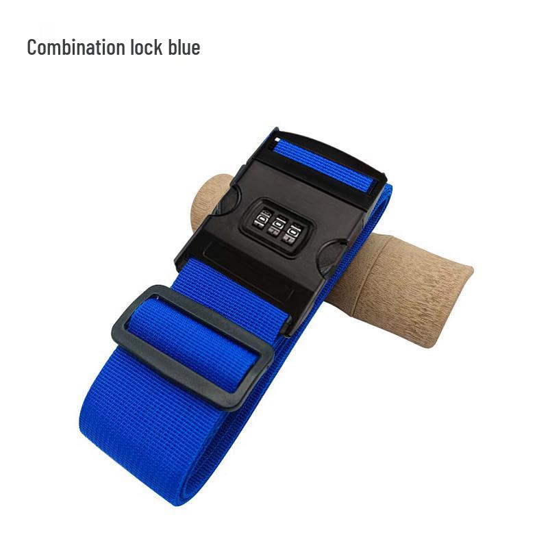 Secure Polypropylene TSA Lock Luggage Strap with Buckle for Cross-Border Travel