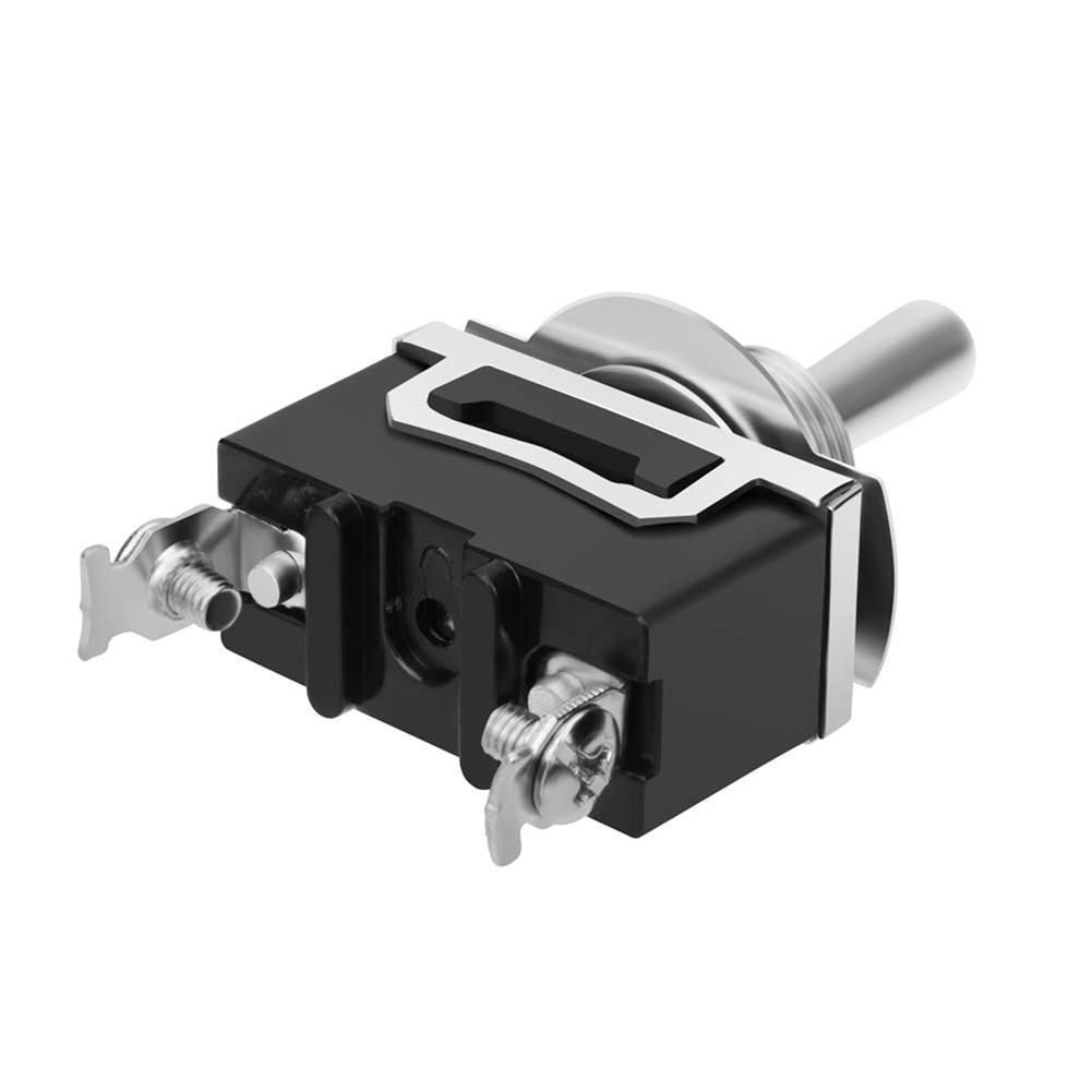 12В Тумблер Переключатель Тяжелый Рокерный Переключатель Металлический Автомобиль Лодка Вкл Выкл с Водонепроницаемой Крышкой Автомобильный Рокерный Вкл Выкл SPST Терминал China Mainland