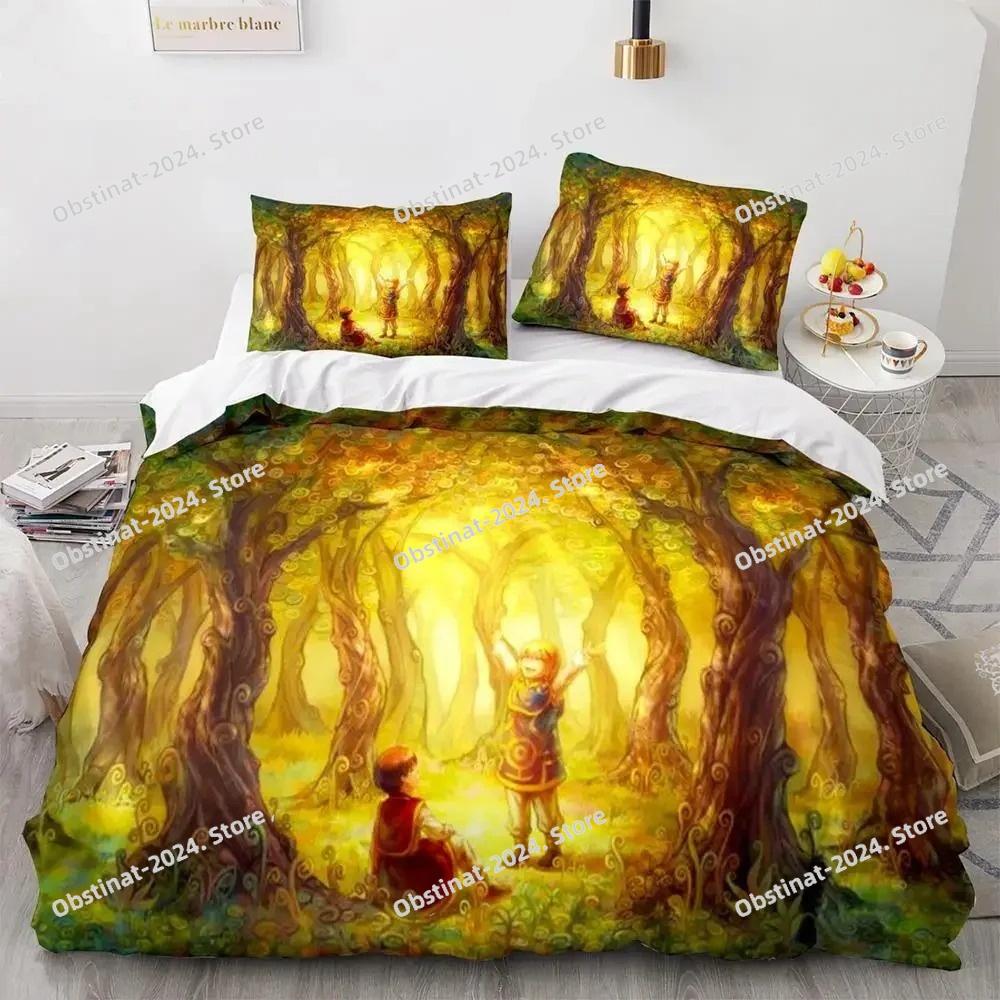 HUNTER×HUNTER Bedding Set Printed Bed Set Duvet Cover Sheet Pillowcase Bed Soft Quilt Cover Full Queen King Size 3D Print Anime