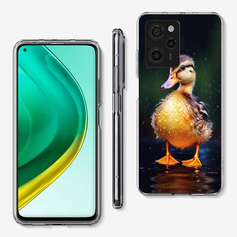 Yellow Duck Cover Phone Case For Xiaomi Poco M8 M7 M6 M4 M3 X7 X6 X4 Pro F7 Ultra M5S Mi 14 14T 15 15T 12T 10T Pro 12S 12 11 Lit