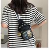 New Children and Girls Parent-child Bag Fashion Cartoon Cute Cartoon Printed Breast Bag Travel Play Portable Bag