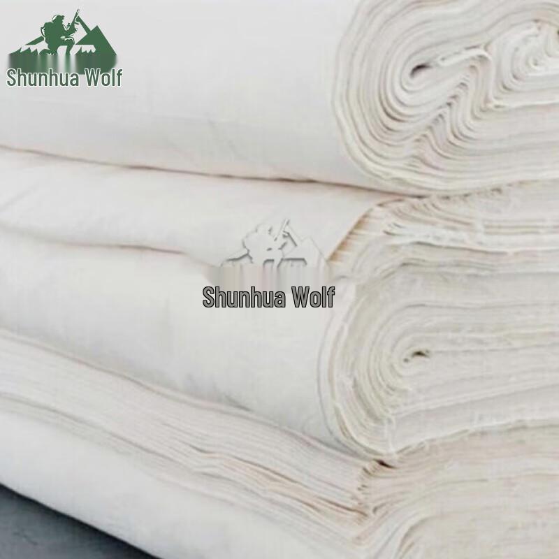 Промышленная белая серо-бежевая хлопковая протирочная ткань