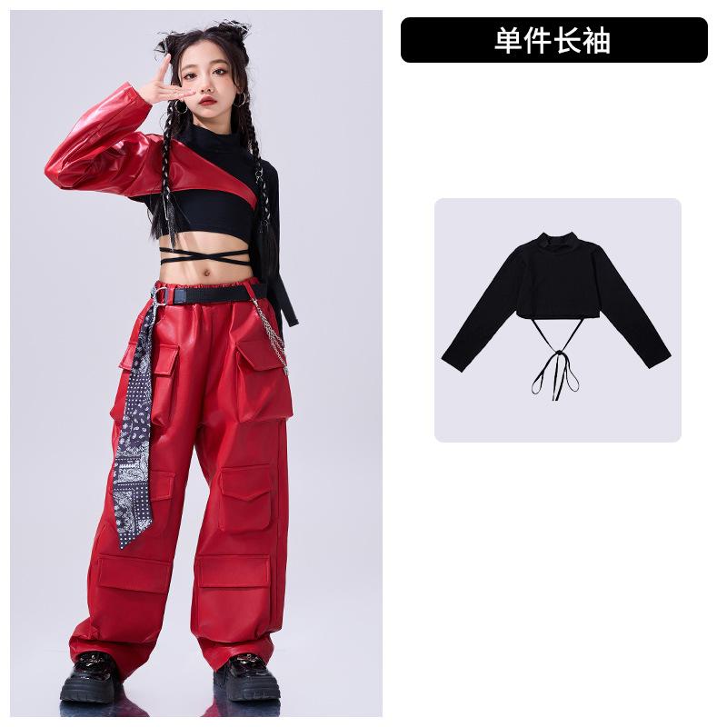 Neujahrstag Street Dance Kinder Trendige Kleidung HipHop Performance Kleidung Jungen HipHop Cool Gutaussehend Mädchen Jazz Dance Kleidung Modisch