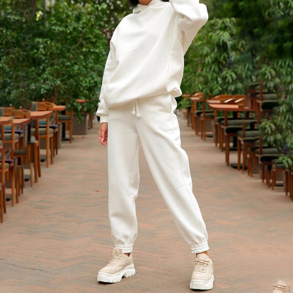 2 Pieces Women Tracksuit Outfits Jogging Sweatsuit Sweatpants Set