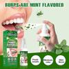 Mint Mouth Spray Mint Breath Mist Spray,Moisturizing Bad Breath Mouth Spray, Bad Breath Treatment Oral Breath Spray with Natural Spearmint