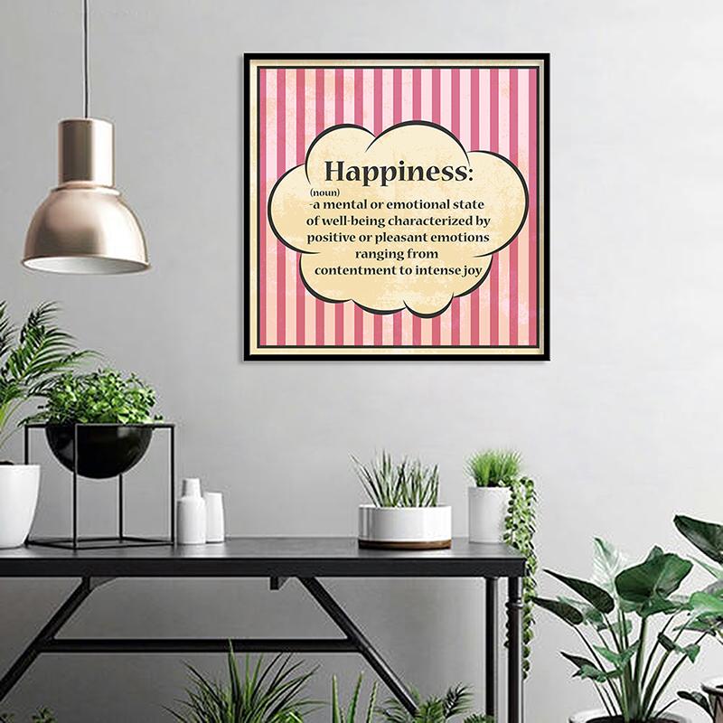 Art Cloth Spiritual Comfort English Inspirational Phrases Celebrity Quotes Decorative Painting Home Wall Decoration Hanging Painting