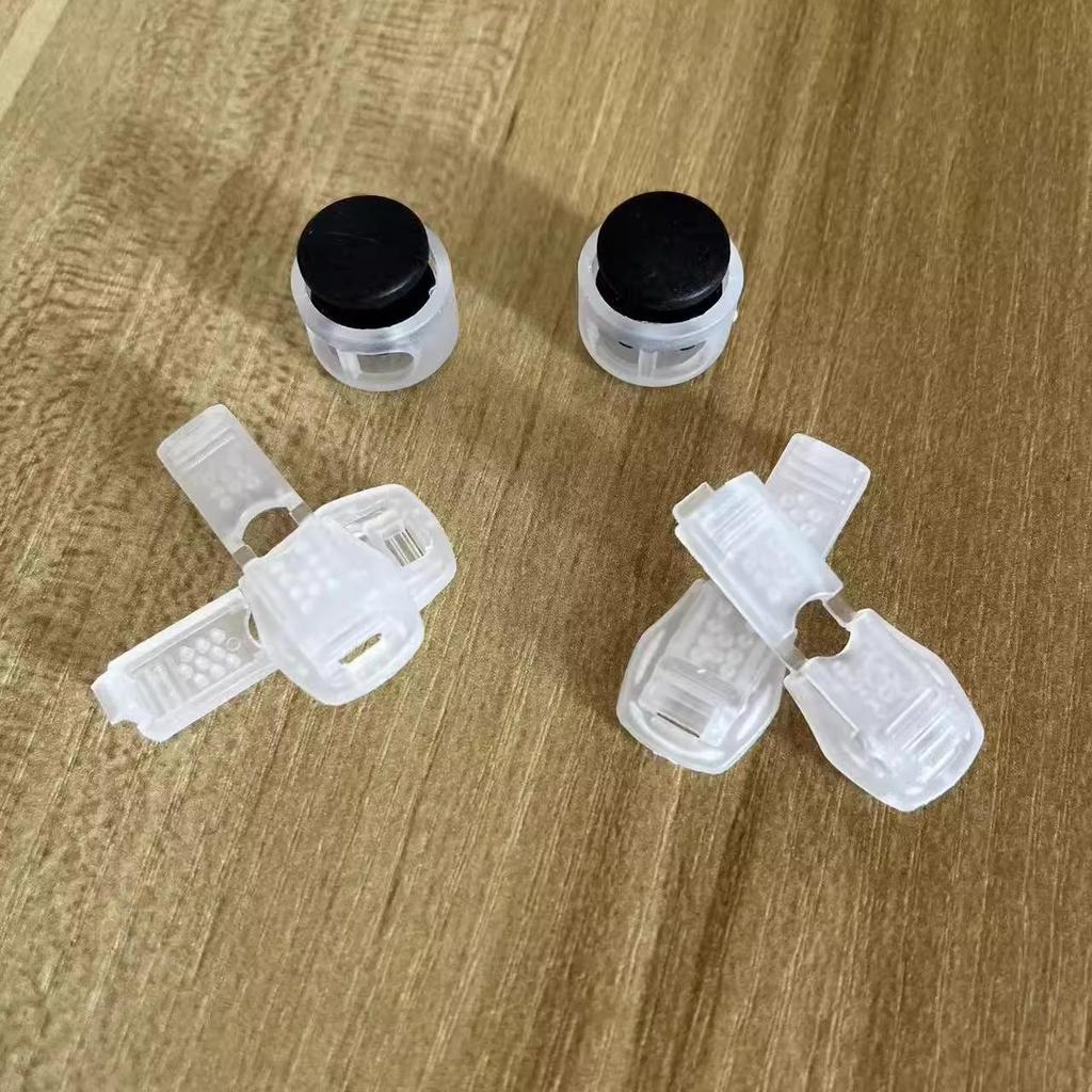 Cordones elásticos perezosos sin atar con hebillas de botón a presión para todas las edades