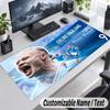 Custom Name Text Mouse Pad Erling Haaland Personalized Desk Pad For Work And Gaming