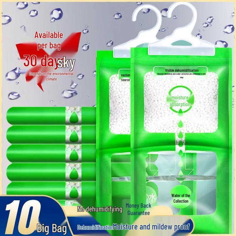 Wardrobe Dehumidifying Bag: Mold & Moisture Absorbing Box for Indoor Use