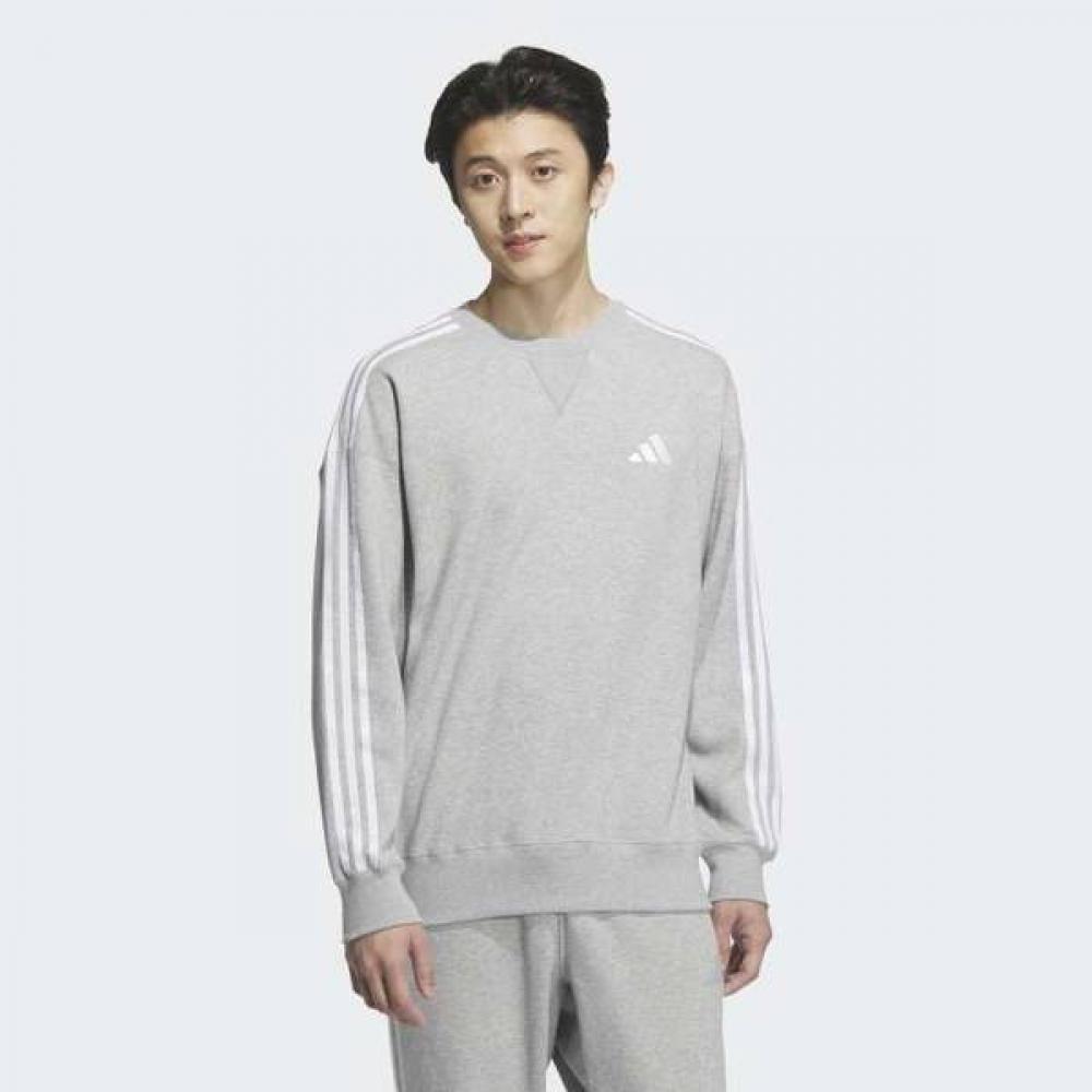 Adidas Unisex Essential Loose Fit 3s French Terry Sweat A3XL