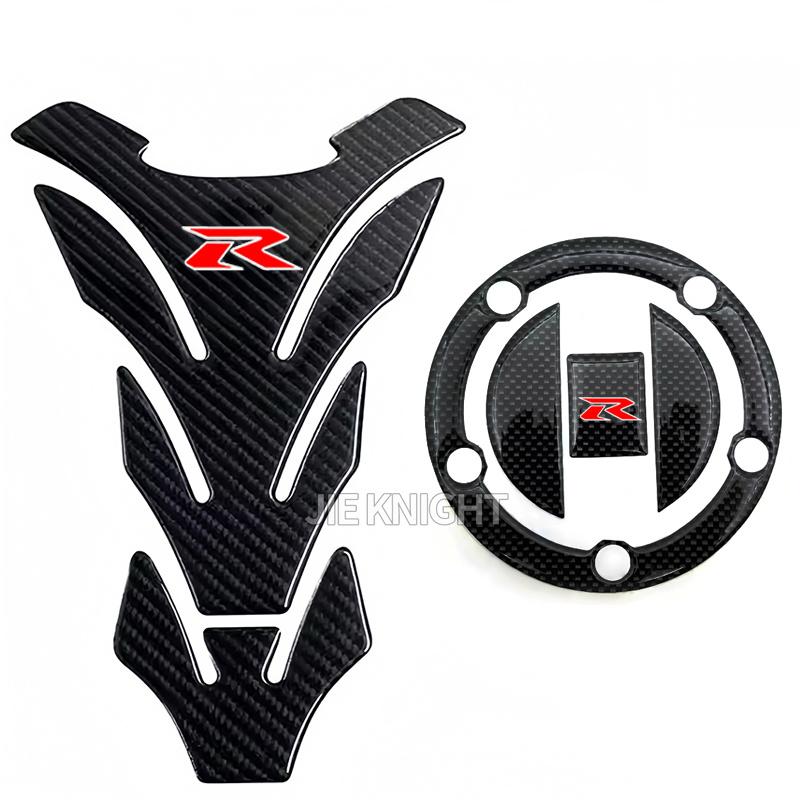 Carbon Fiber 3D Oil Fuel Gas Tank Pad Decal Protector Sticker For SUZUKI GSXR GSX-R 600 750 1000 K3 K4 K5 K6 K7 K8 K9 L17