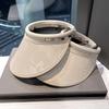 Neuer Sommer Damen UV-Schutz Sonnenhut Mädchen Reise Faltbar Großer Schirm Offene Oberseite Mütze Outdoor Sport Lässig Sonnenschutz Visier