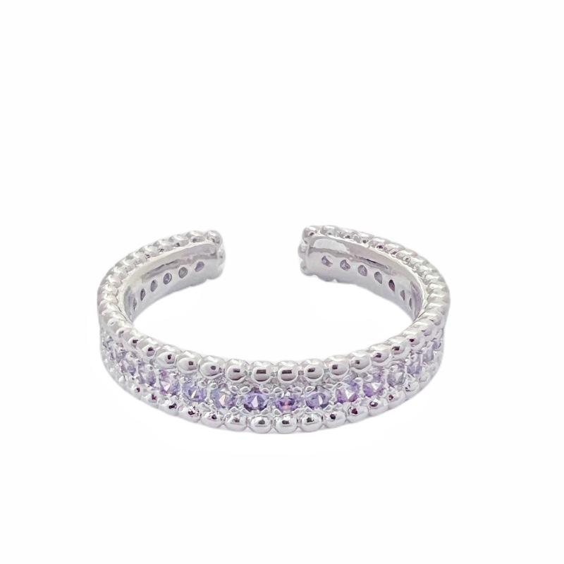 Delicate Plain Ring Series Open Ring For Women, Adjustable Niche Design, Cold Wind, Advanced Sense Index Finger Ring