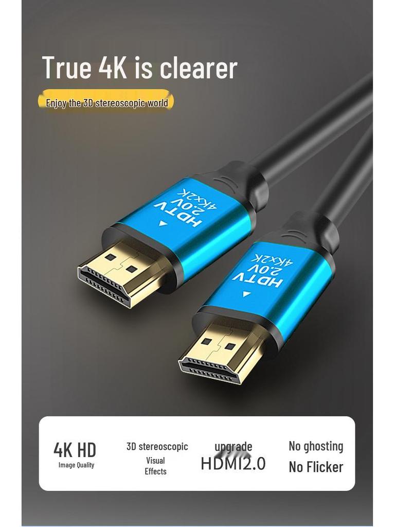 20-Pack HDMI 2.0 High-Definition 4K TV/Monitor Cables