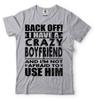 Crazy Boyfriend Shirt: Funny Girlfriend Gift Tee