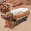 1PC Dachshund Tray Funny Hot Dogs Sushi Serving Tray Candy Dish Dachshund Dinner Plate Cute Shaped Sandwiches Puppy Dinnerplate