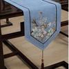 Chinese Style Table Runner Luxury Cotton Linen Jacquard Table Runners Decorative Bed Runner Classic Table Flag Living Room Hotel