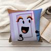 BBattle for Dream IIsland BFDI Pillow Case Living Room Sofa Cushion Cover Suitable For Home Bedroom Room Decoration