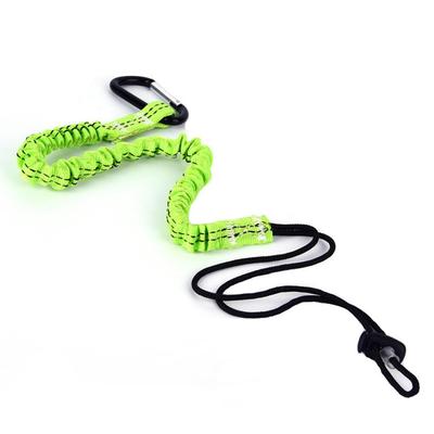 Einzigen Karabiner Werkzeug Lanyard Versenkbare Seil Teleskop Elastische Seil Werkzeug Schnalle für