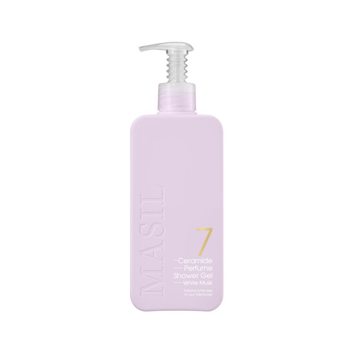 MASIL 7 Ceramide Perfume Shower Gel White Musk Deep Hydrating Body Wash 300ml