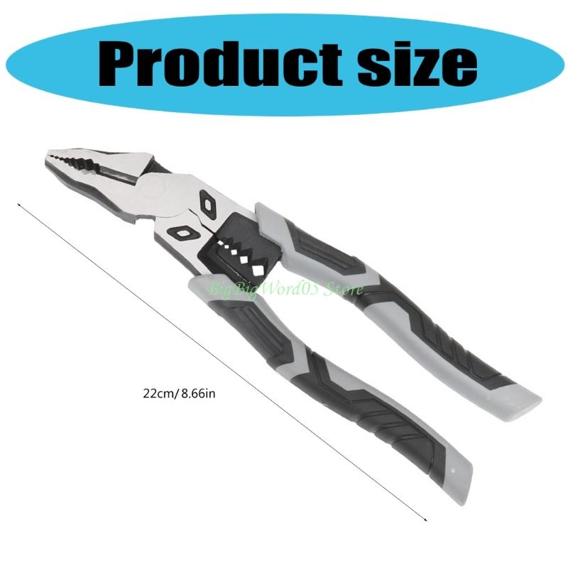 24TE Multifunctional Combination Pliers Comfort Grips Industrial Projects Home Repair