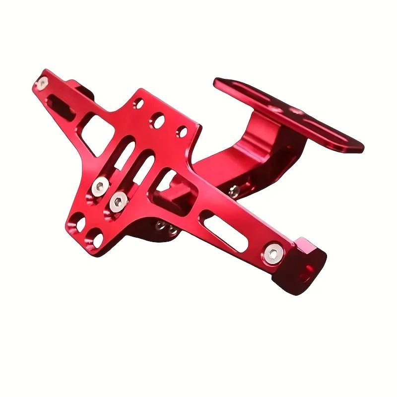 Motorcycle Rear License Plate Mount Holder Aluminum Alloy Bracket Motorcycle Universal Accessories Motorcycle Modification Parts