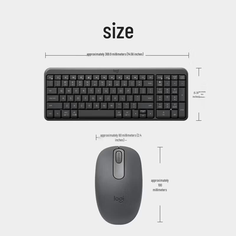 Logitech MK251 Wireless Keyboard and Mouse Combo