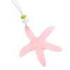 Jelly Color Blue Resin Large Starfish Pendant Necklaces for Women Ladies Romantic Holiday Island Style Necklaces Jewelry Gifts