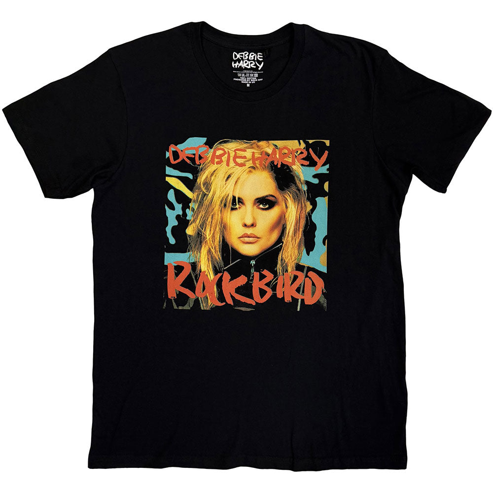 Debbie harry tshirt rockbird black official new L