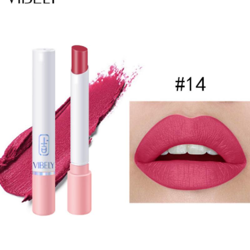 

Сексуальна матова стійка водостійка зволожуюча помада для жіночого макіяжу губ 14