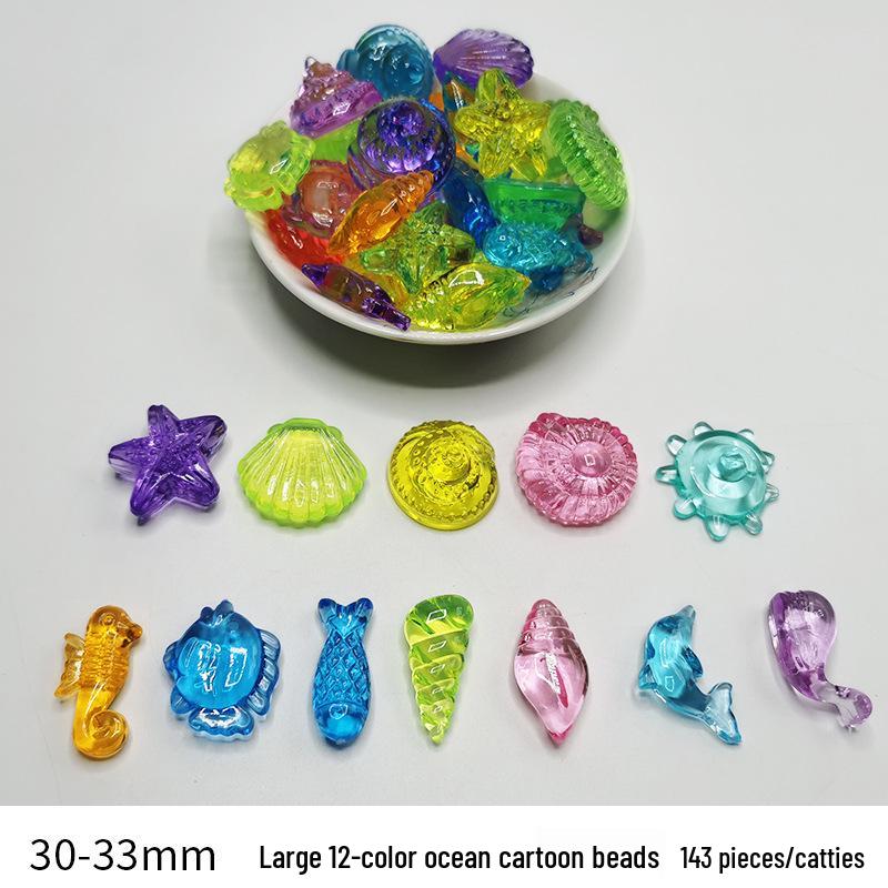 Colorful Mini Acrylic Milk Bottle Cartoon Ornaments - Cute Handmade DIY Decorative Accessories