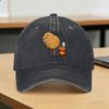 Pooping Potatoe Lässige Baseballkappe Sommer Trucker-Hut Sonnenschutz Laufen Hippie Hip Hop Hüte FeUnisex Unisex yk Lustige Baseballkappen